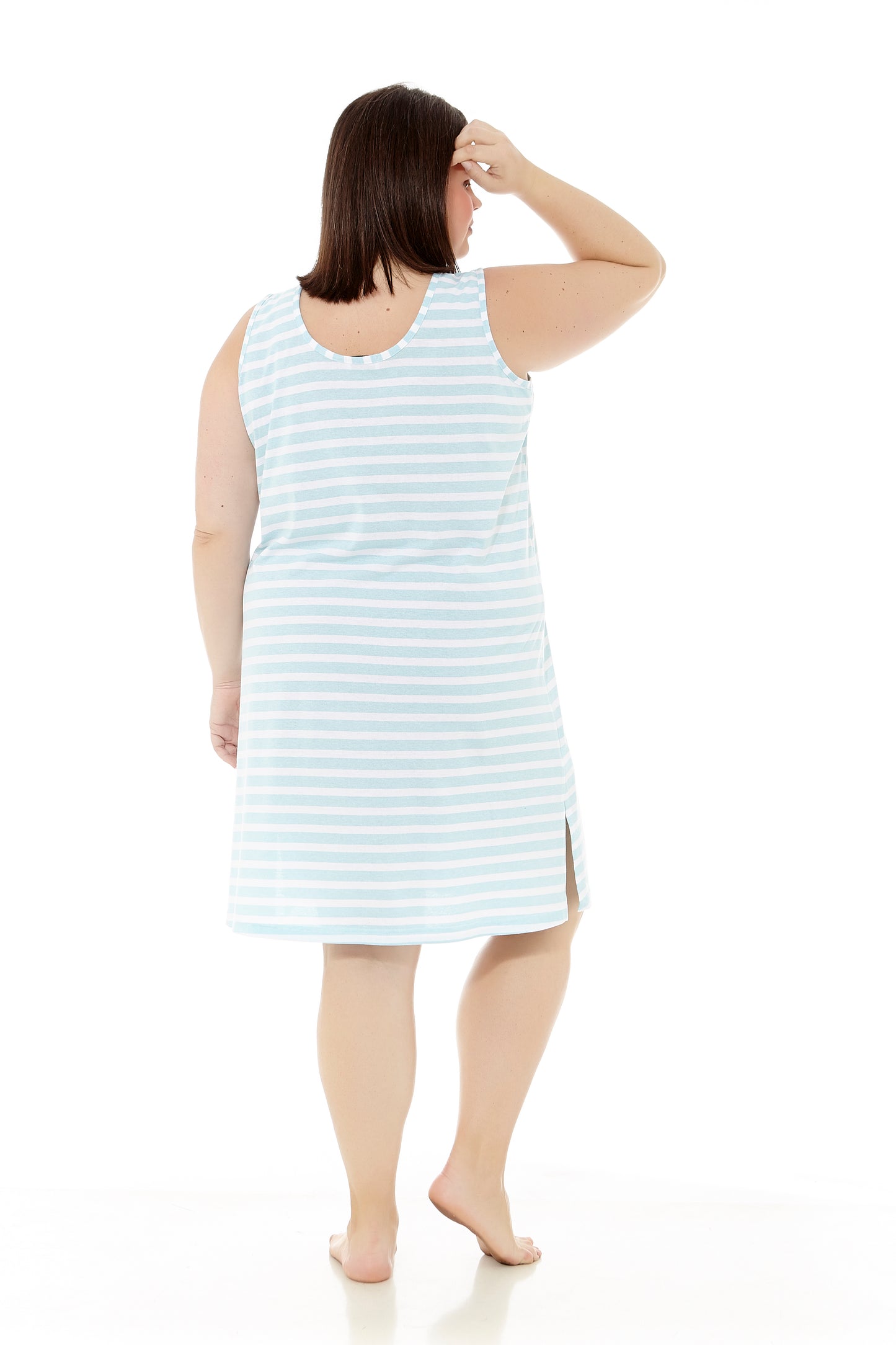 Chemise de nuit grande taille pour femme