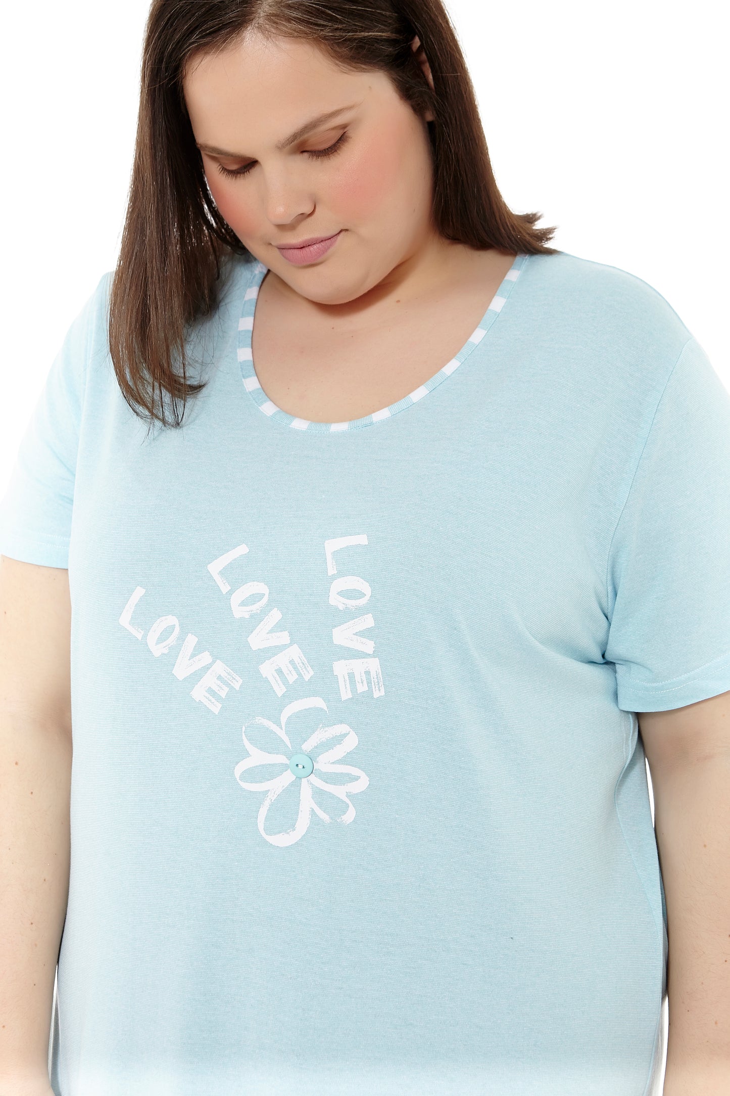 Camisón de Talla Grande Mujer